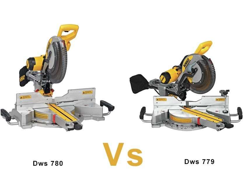 Dewalt dws779 vs dws780