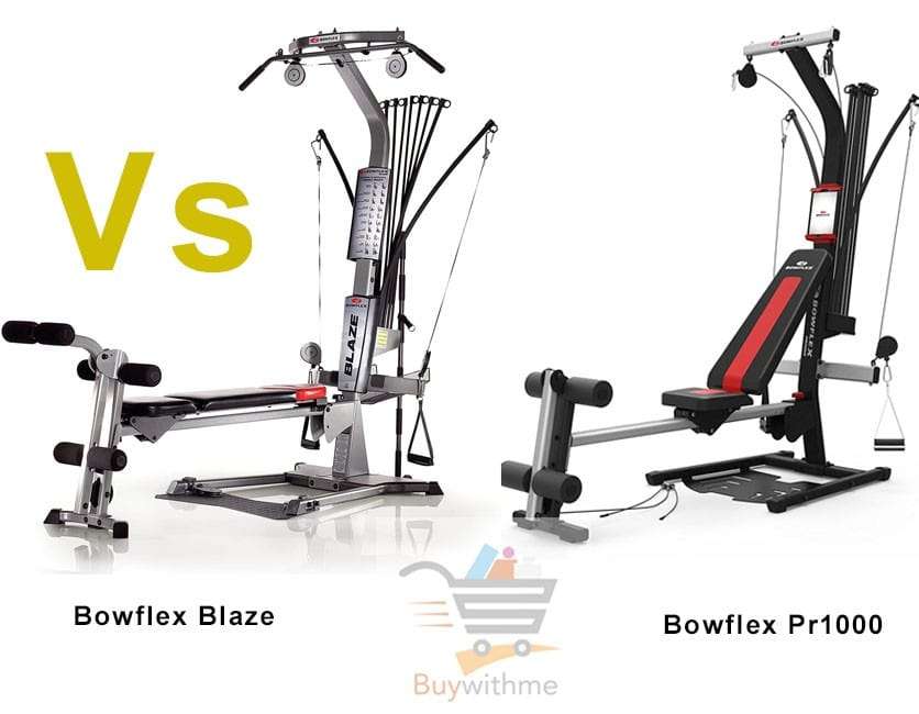 Bowflex Blaze vs PR1000