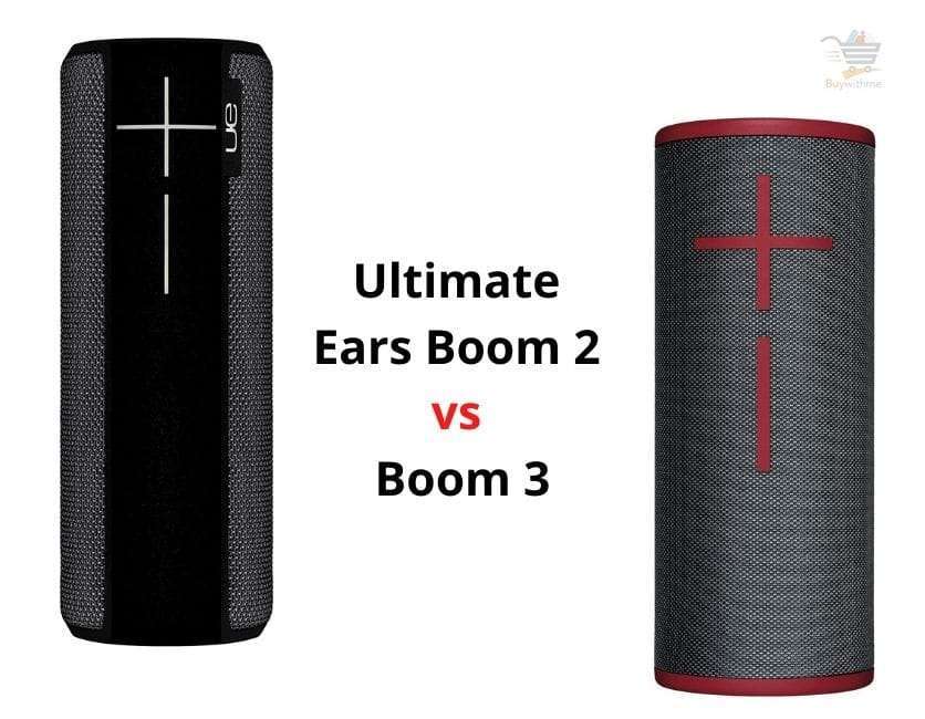 Ultimate Ears Boom 2 vs Boom 3