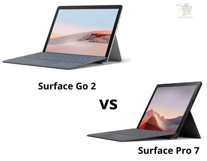 Surface Go 2 vs Surface Pro 7